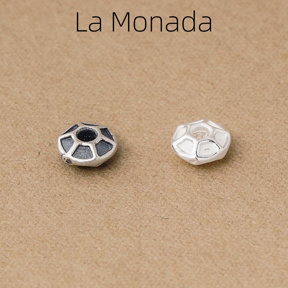 Jewelry Making In La - خرز فضة 925، خرز فاصل سداسي