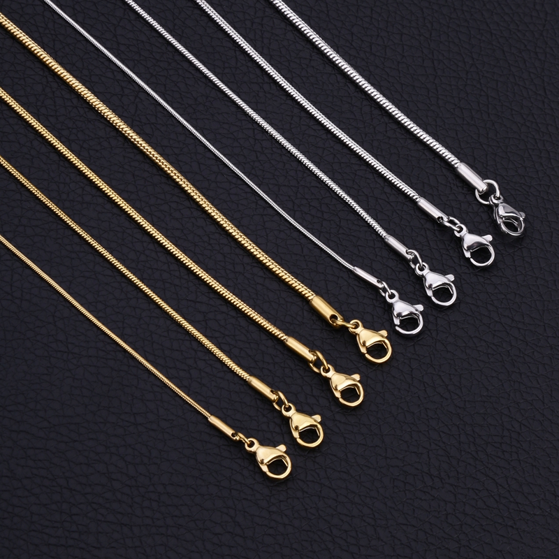 925 فضة ثعبان سلسلة قلادة سلاس - مراجعة Lobster Clasp Silver وسعره