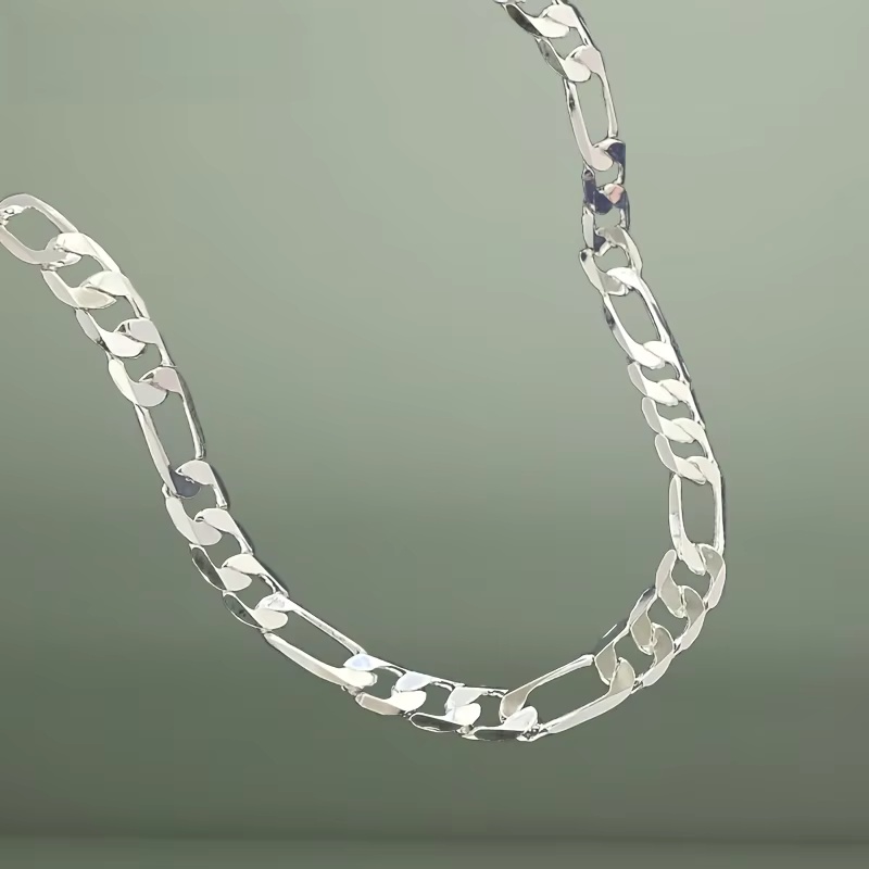 قلادة رجالية بالجملة من الفضة  - مراجعة Lobster Clasp Silver وسعره