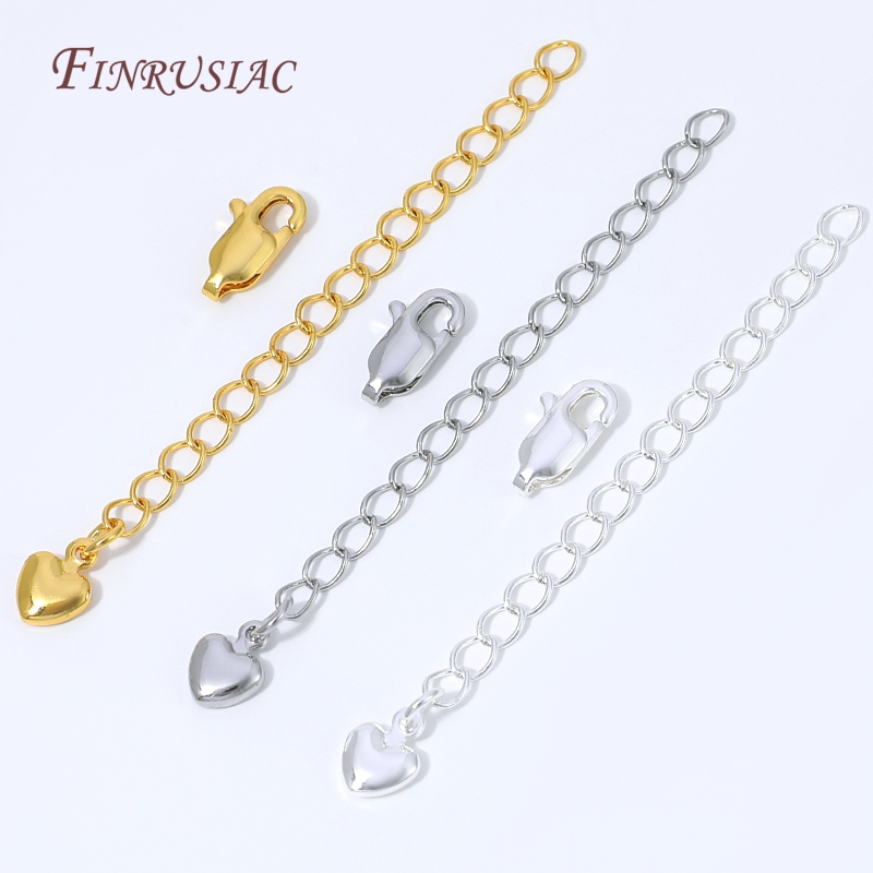 سلسلة تمديد مطلية بالذهب عيار  - مراجعة Lobster Clasp Silver وسعره
