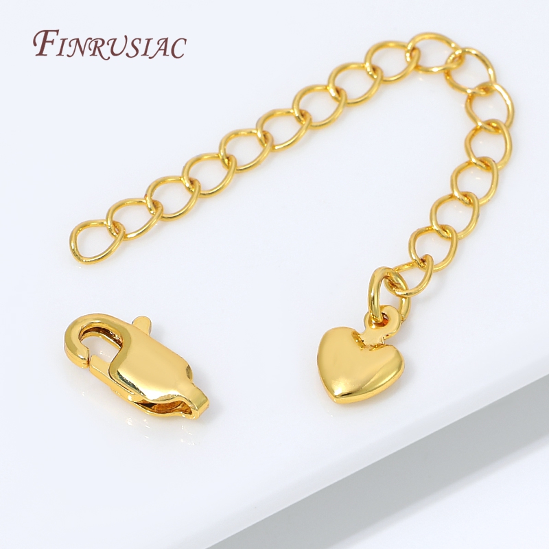 سلسلة تمديد مطلية بالذهب عيار  - مراجعة Lobster Clasp Silver وسعره