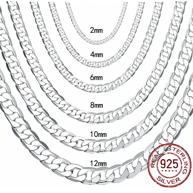 الرجال 925 الاسترليني قلادة فض - مراجعة Lobster Clasp Silver وسعره