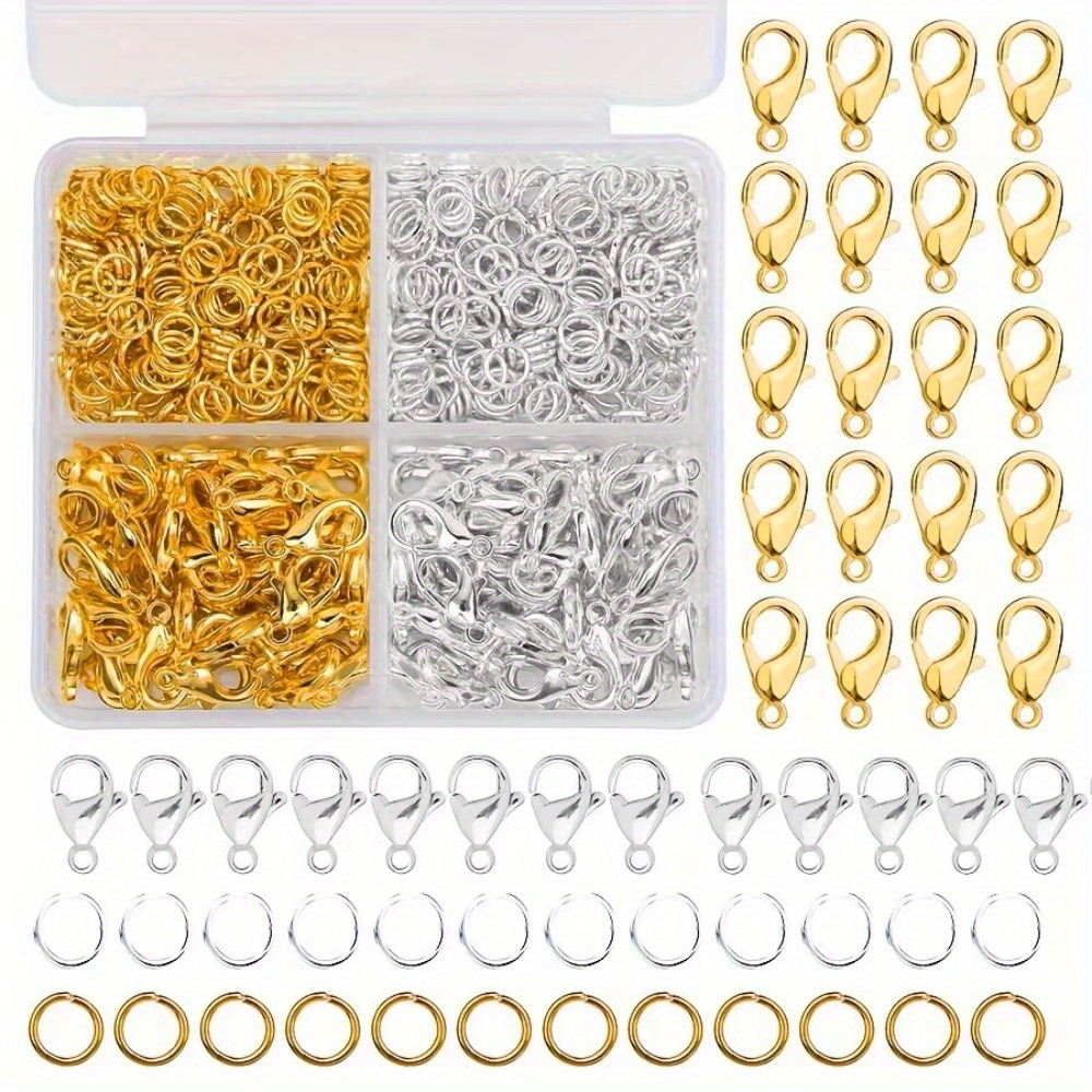 مجموعة متنوعة من الحلقات المعد - مراجعة Lobster Clasp Silver وسعره