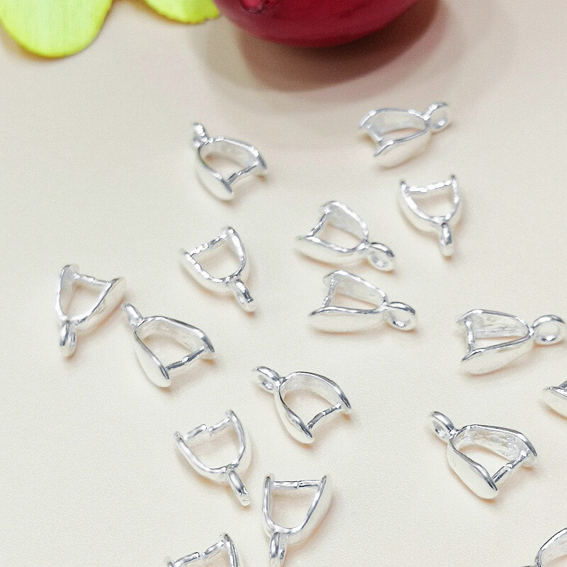 50 قطعة مشبك تثبيت مطلي بالفضة - مراجعة Lobster Clasp Silver وسعره