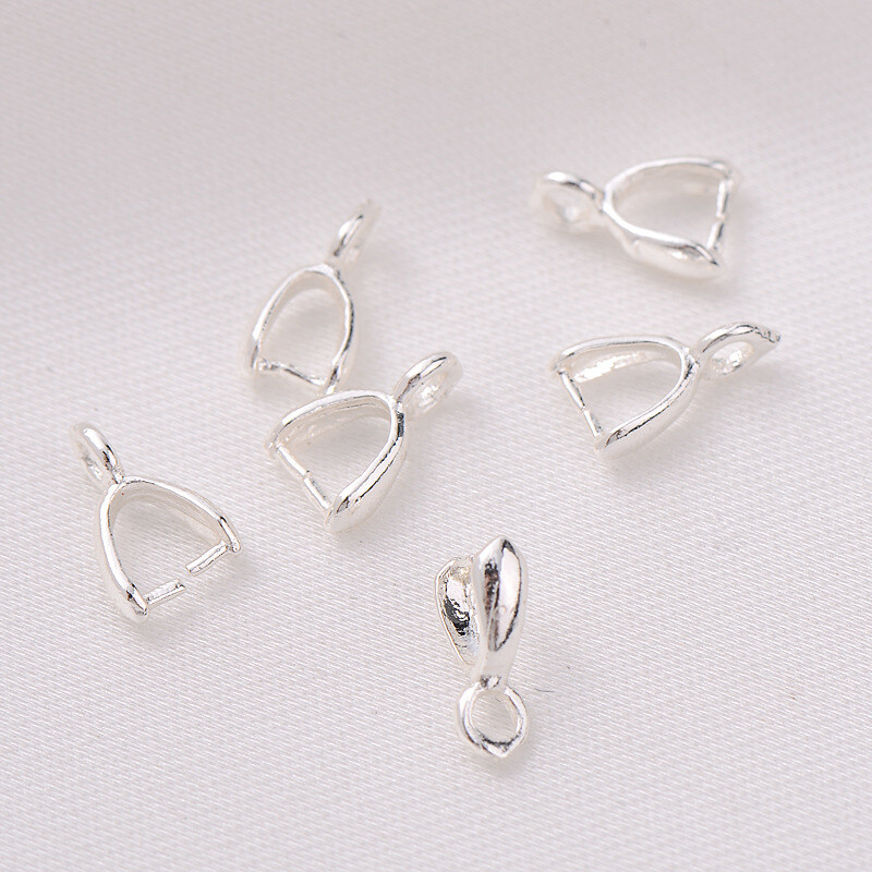 50 قطعة مشبك تثبيت مطلي بالفضة - مراجعة Lobster Clasp Silver وسعره