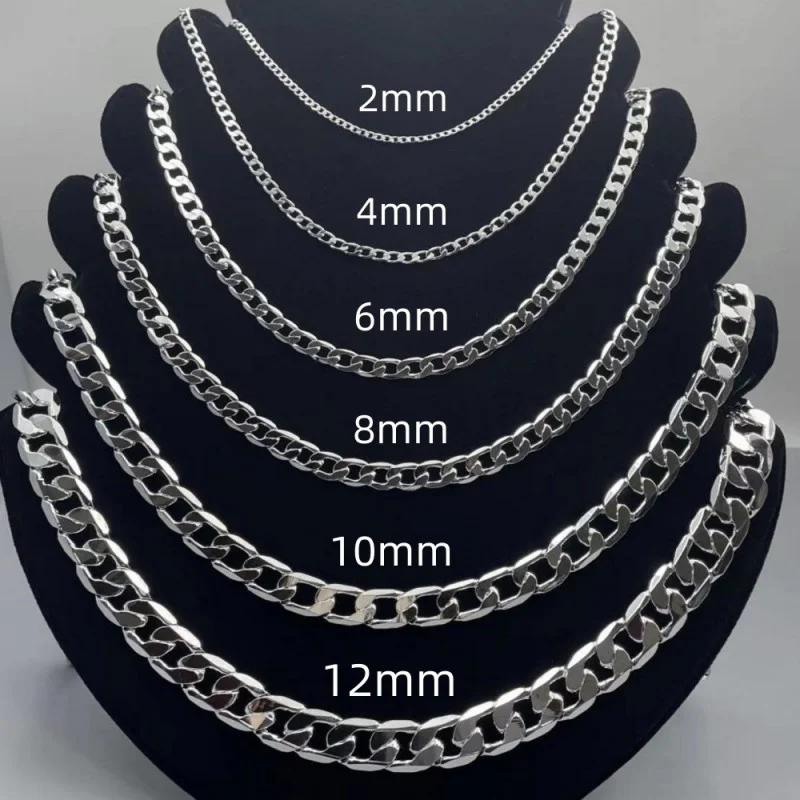الرجال 925 الاسترليني قلادة فض - مراجعة Lobster Clasp Silver وسعره