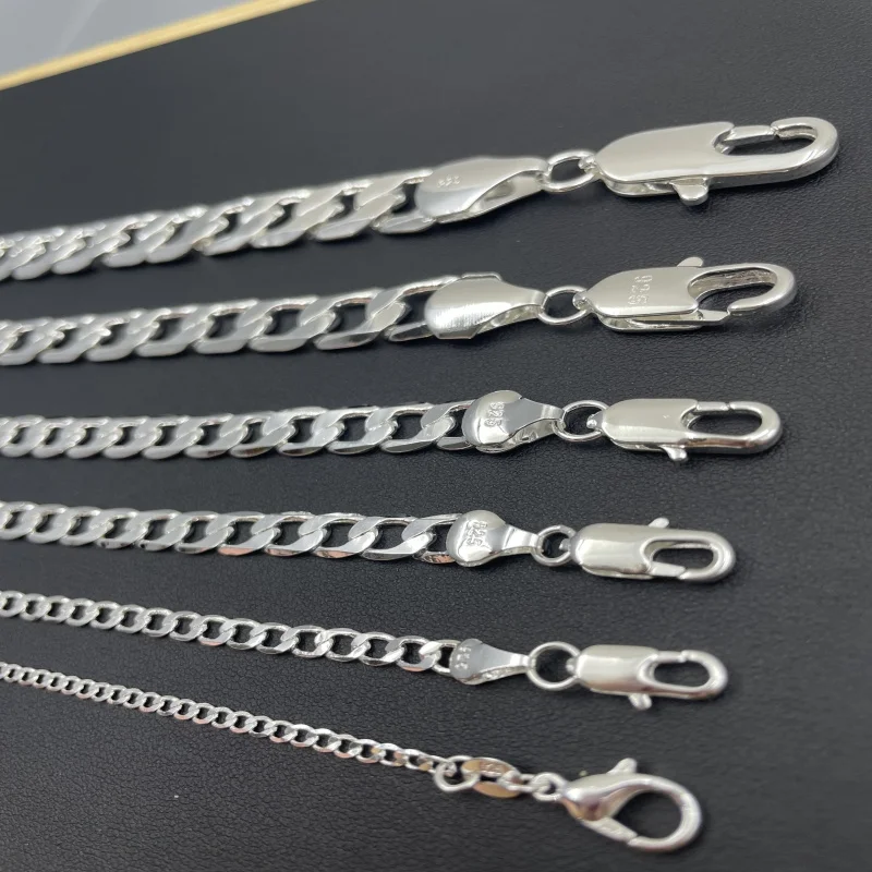 الرجال 925 الاسترليني قلادة فض - مراجعة Lobster Clasp Silver وسعره