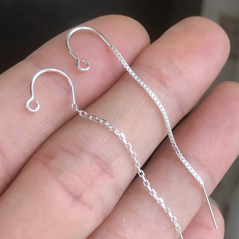 مكونات أقراط من الفضة الإسترلي - مراجعة Jewelry Making Dc وسعره