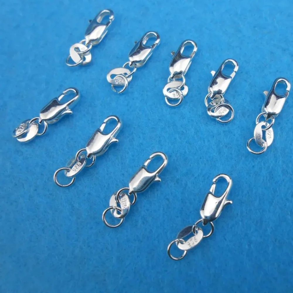 20 قطعة، سلسلة سوار بتصميم عقد - مراجعة Lobster Clasp Silver وسعره