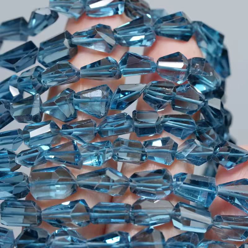 خرز باروكي مصقول من التوباز ال - مراجعة Jewelry Making London وسعره